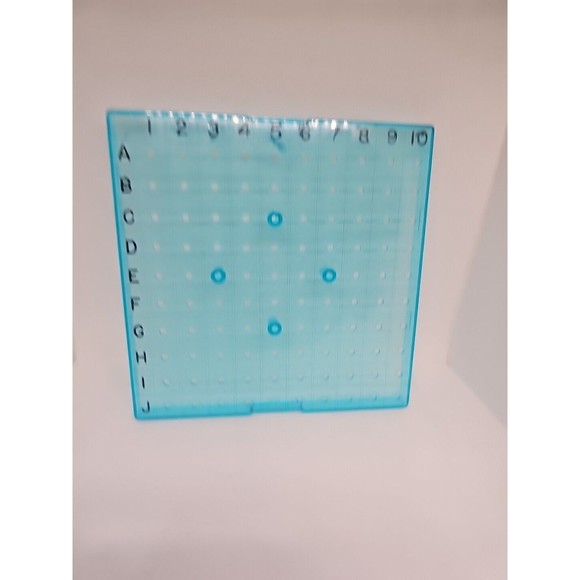 Milton Bradley Games 989 Electronic Talking Battleship Replacement Parts Qty 1 Bottom Grid